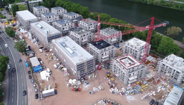 Neubau Wohnanlage Castel Feuvrier, Zurmaienerstraße Trier